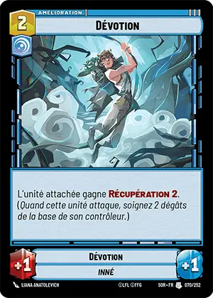 Dévotion card image.