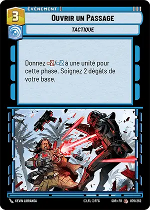 Ouvrir un Passage card image.