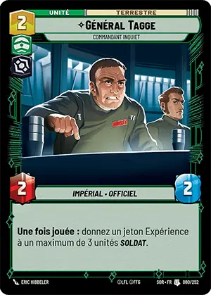 Général Tagge card image.