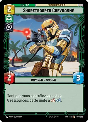 Shoretrooper Chevronné card image.