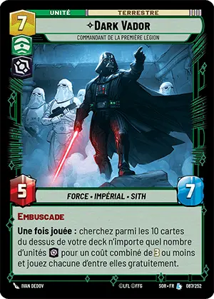 Dark Vador card image.