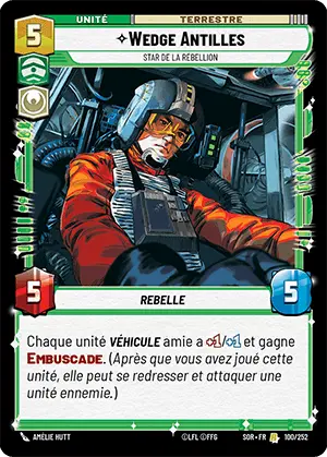 Wedge Antilles card image.