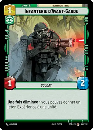 Infanterie d’Avant-Garde card image.