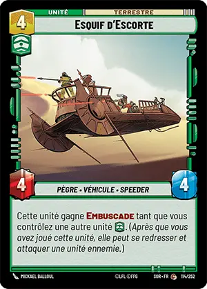 Esquif d’Escorte card image.