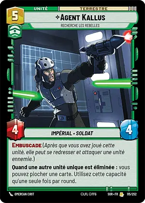 Agent Kallus card image.