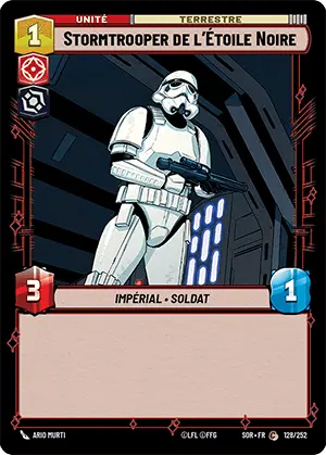 Stormtrooper de l’Étoile Noire card image.