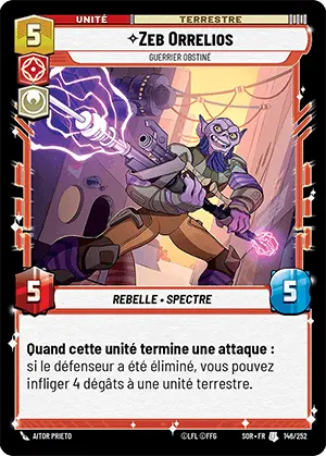 Zeb Orrelios card image.