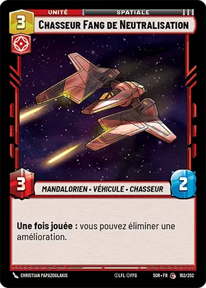 Chasseur Fang de Neutralisation card image.