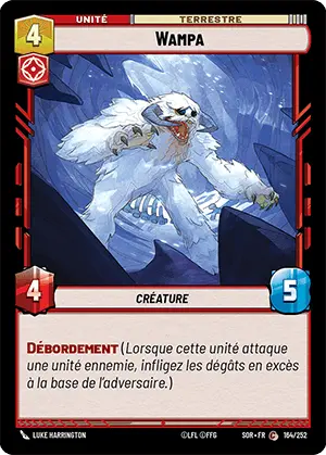 Wampa card image.