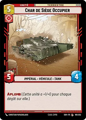 Char de Siège Occupier card image.