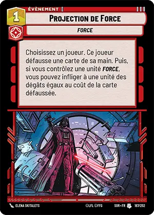 Projection de Force card image.