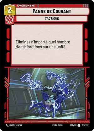 Panne de Courant card image.