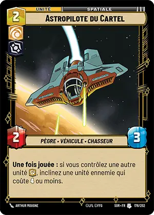 Astropilote du Cartel card image.