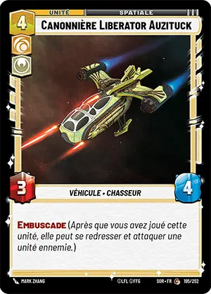 Canonnière Liberator Auzituck card image.