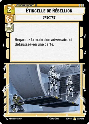 Étincelle de Rébellion card image.