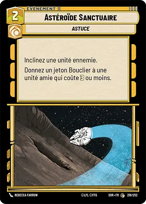 Astéroïde Sanctuaire card image.