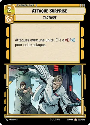 Attaque Surprise card image.