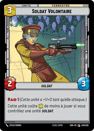 Soldat Volontaire card image.