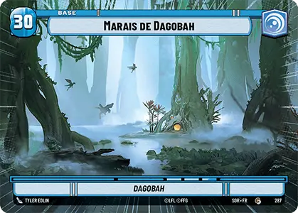 Marais de Dagobah card image.