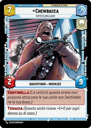 Chewbacca card image.