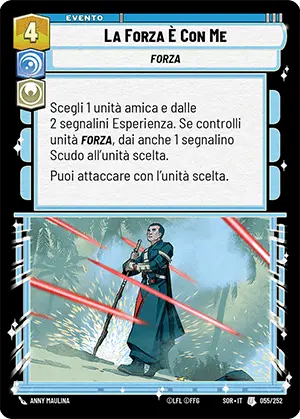 La Forza È Con Me card image.