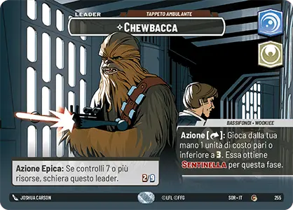 Chewbacca card image.