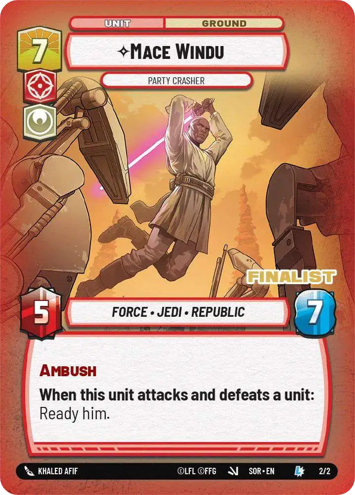 Mace Windu card image.