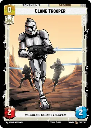 Clone Trooper card image.