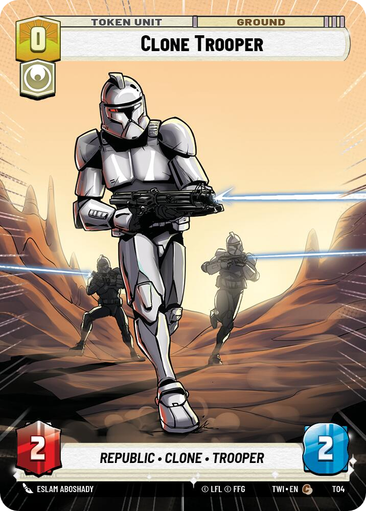 Clone Trooper card image.