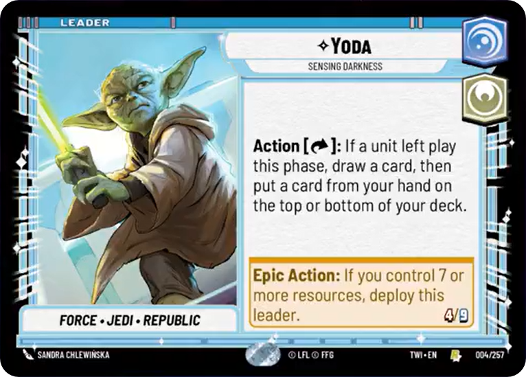 Yoda card image.