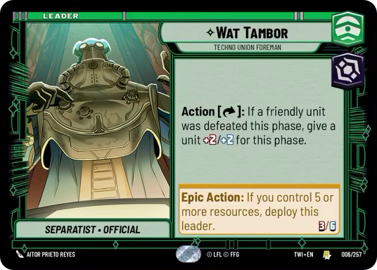 Wat Tambor card image.