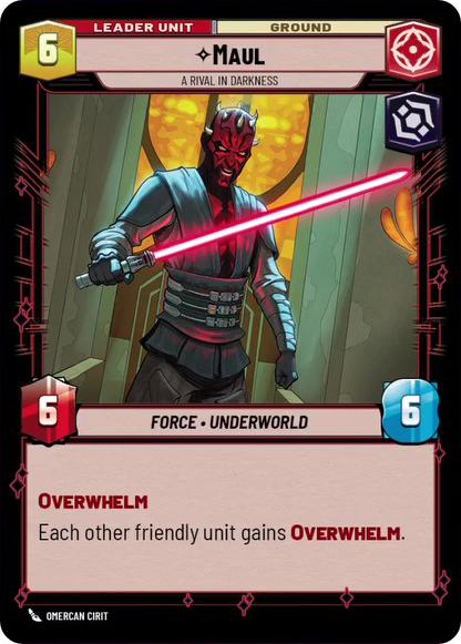 Maul card image.