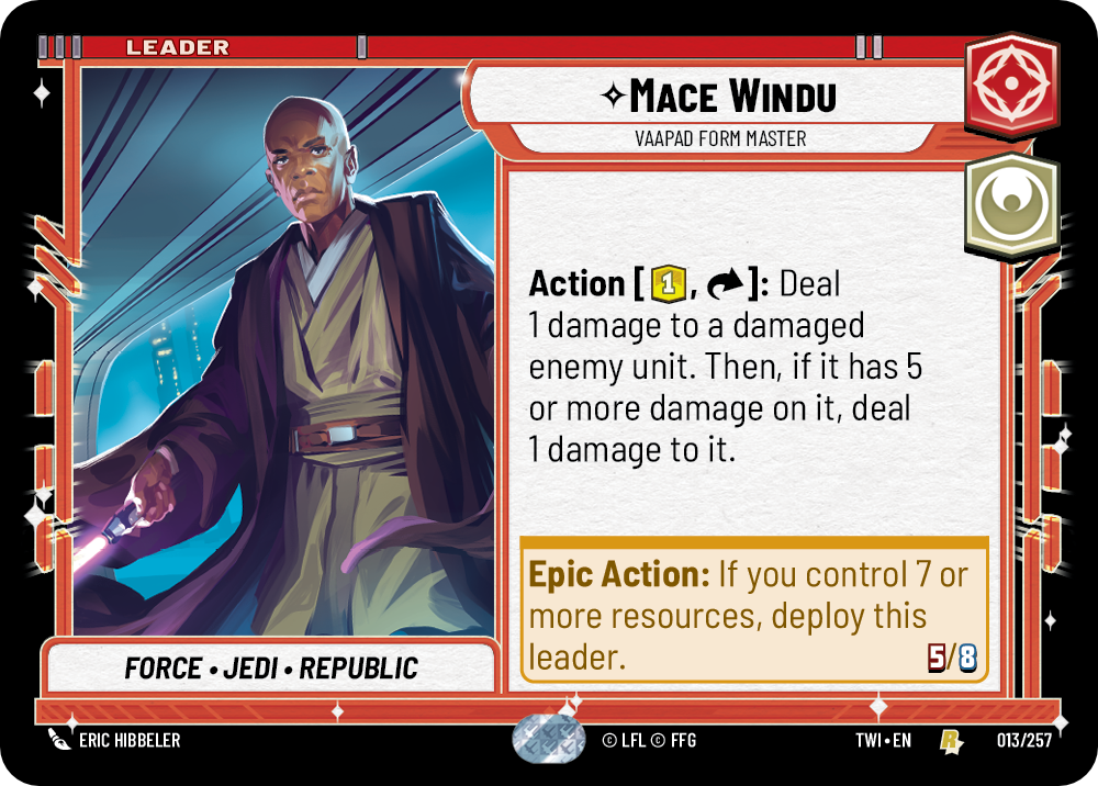 Mace Windu card image.