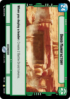 Droid Manufactory card image.