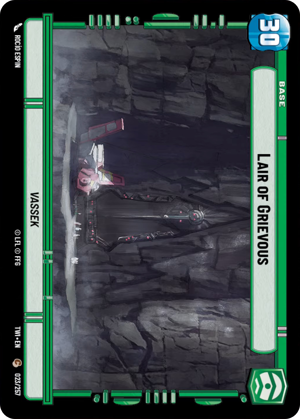 Lair of Grievous card image.