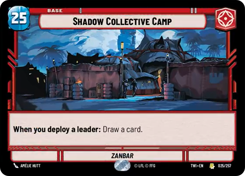 Shadow Collective Camp card image.