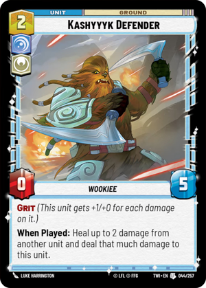 Kashyyyk Defender card image.