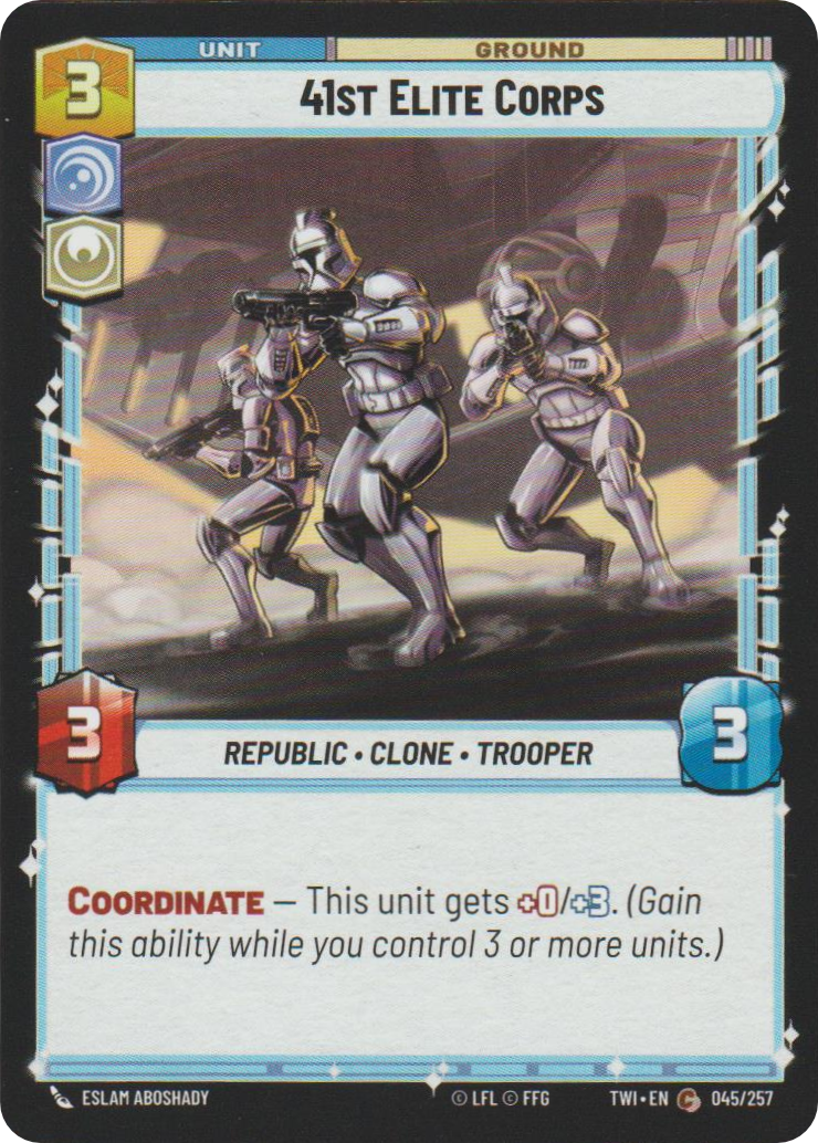 41st Elite Corps card image.