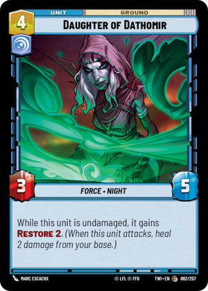 Daughter of Dathomir card image.