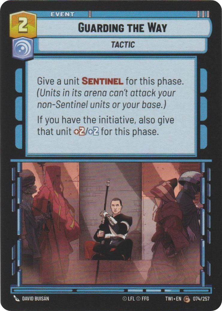 Guarding the Way card image.