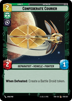 Confederate Courier card image.