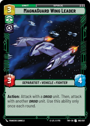 MagnaGuard Wing Leader card image.