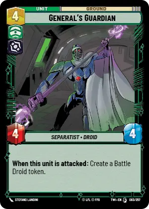 General's Guardian card image.