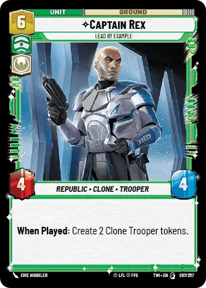 Captain Rex card image.