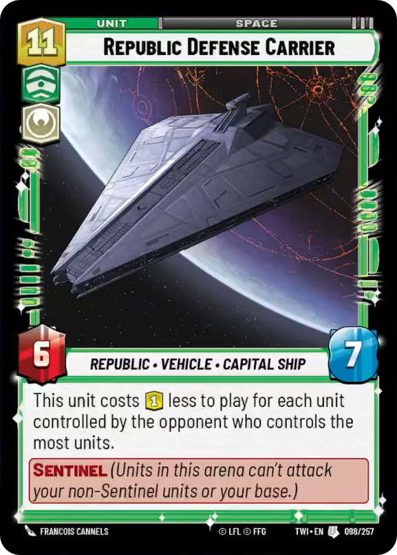 Republic Defense Carrier card image.