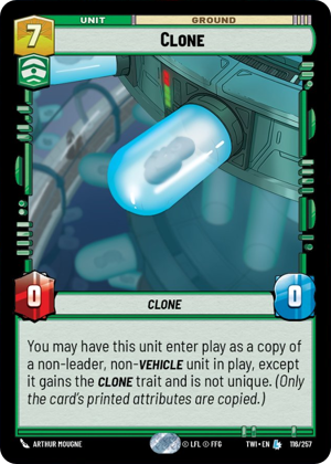 Clone card image.