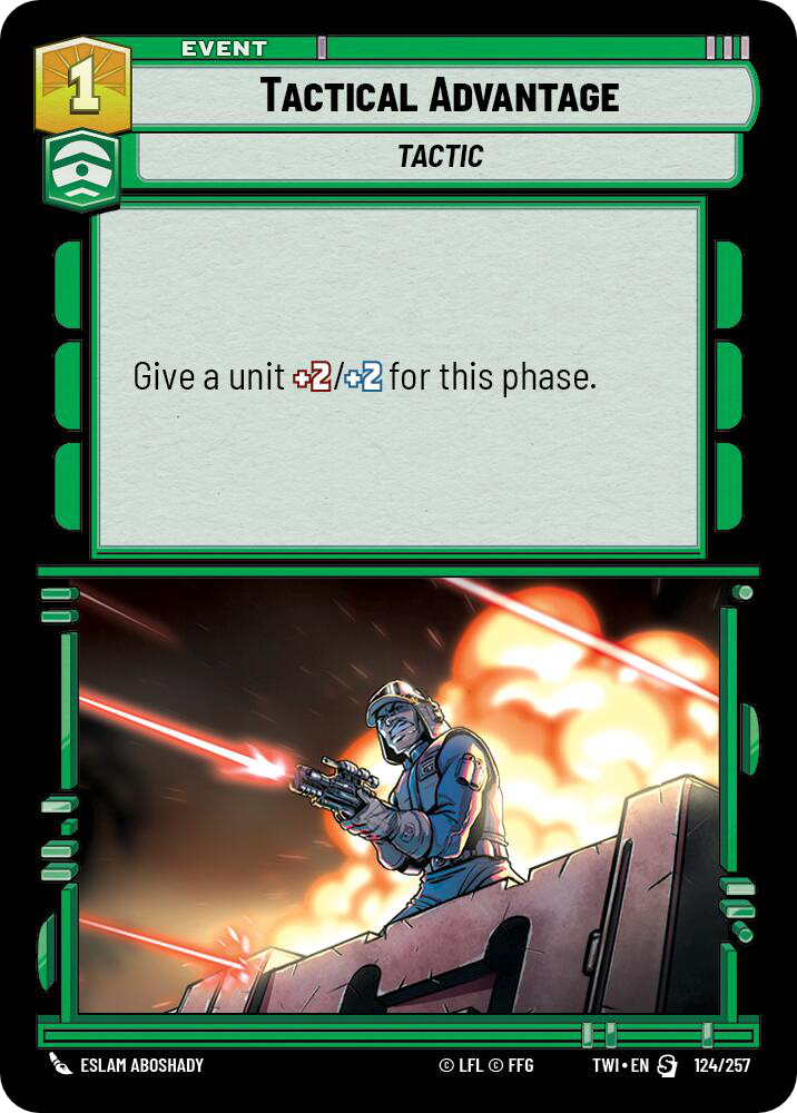 Tactical Advantage card image.