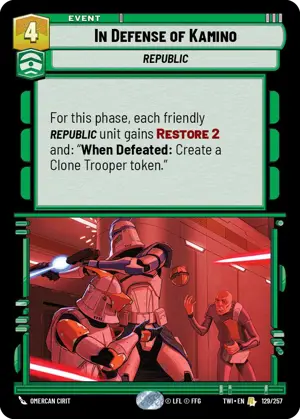 In Defense of Kamino card image.