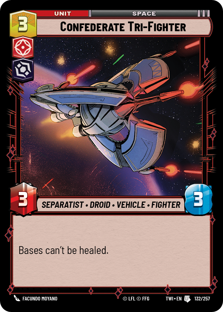 Confederate Tri-Fighter card image.