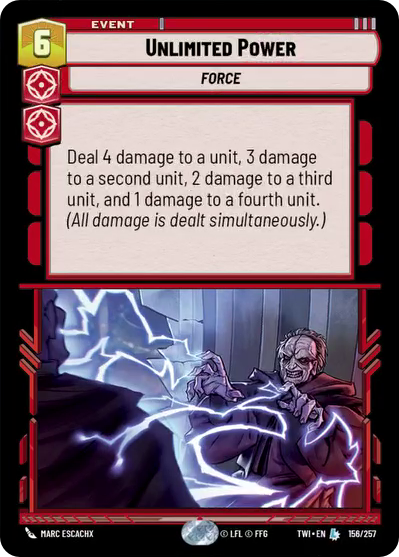 Unlimited Power card image.